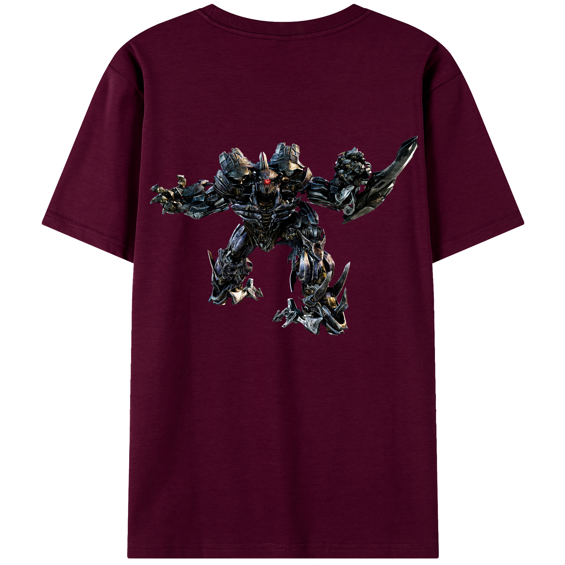 （画像用） Transformers トランスフォーマー レディース半袖Tシャツ(バックプリント)